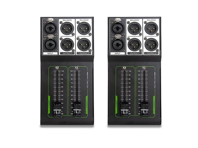 2X Passive Volume Controller No Noise Input And Output Sound Lossless Mixer Volume Adjustment Controller