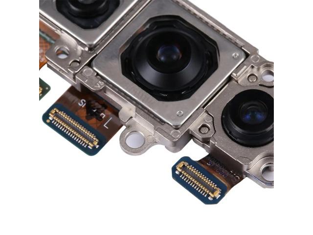 For Galaxy S22+ 5G SM-S906B Camera Set Telephoto + Wide + Rear Main Camera Parts Replacement