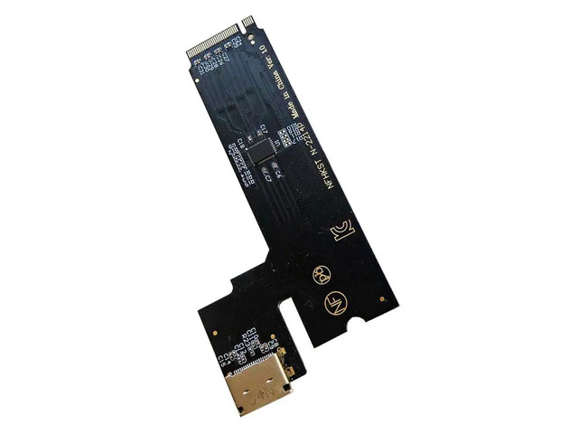 M.2 M-Key to Oculink Adapter for 2022 2023 ThinkBook 14+ Laptop Oculink External Graphics Card Dock Adapter