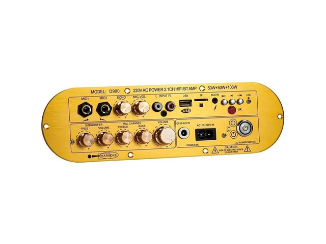 D900 Bluetooth 5.0 Amplifier Board Hifi Audio Amplifier Bluetooth Amplifier Board EU Plug