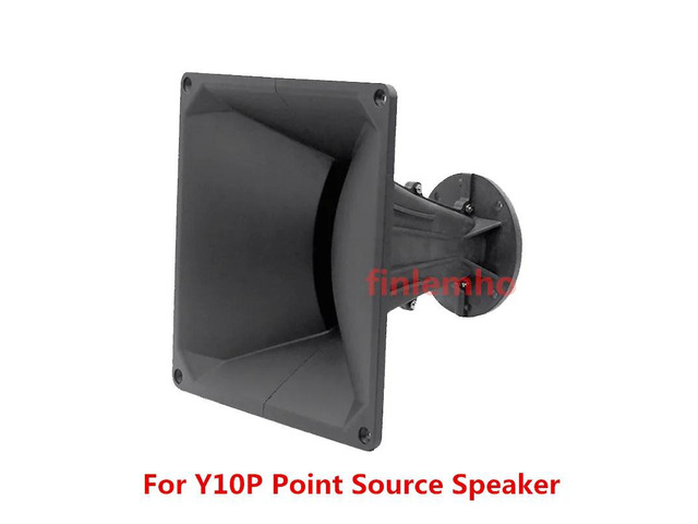 1PC DJ Speaker Tweeter Horn Y10P Point Source Waveguide 1.4' Throat HiFi Home Theater For Professional Audio DJ Mixer
