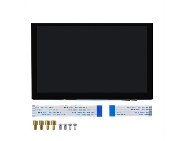 For 4B/3B+ Capacitive Touch Display 4.3 Inch HD Ips Display Drive-Free Interface Display,A
