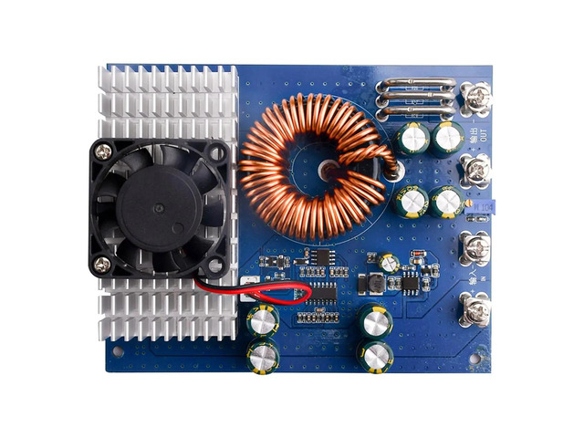 1000W 50A Step-Down Converter 25-90V to 2.5-50V Adjustable Bucks Module for Power Tool Electric Vehicle DIY Power Supply