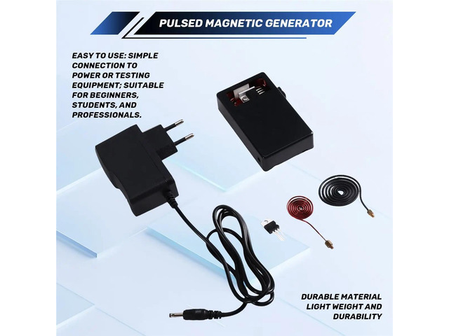 Mini Magnet Electromagnetic Coil, for Industrial Engineering Detection Lab and DIY Project EU Plug