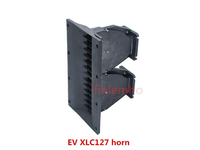 1PC Linearray Speaker Tweeter Horn XLC 127 2*1.4' Throat 120° x 7° For Professional Audio Stage Home Theater Karaoke