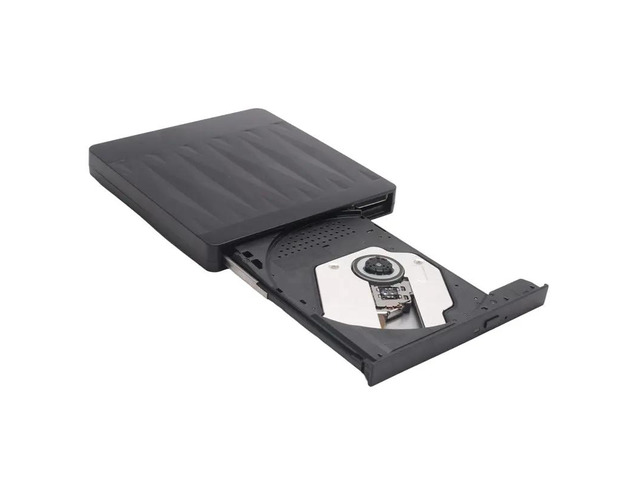 External Blu-Ray DVD Drive BD/DVD/CD -/+RW Optical Drives For Laptop Desktop Burner Player Compatible For Ma