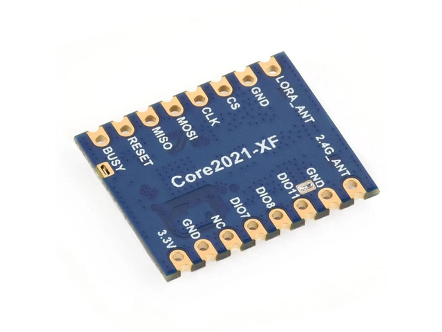 3PCS Core2021-HF Core2021 LoRa Dual Band Module 850MHz-930MHz LR2021 Low Power Multi-Protocol IoT LoRaWAN for Smart Home