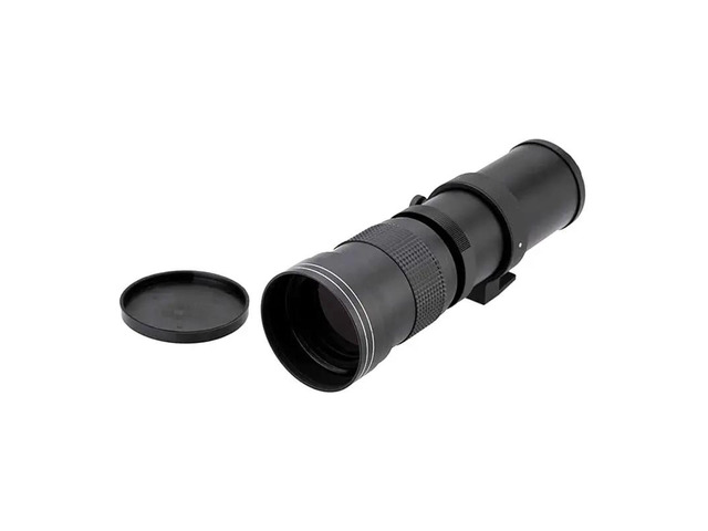 Lightdow 420-800Mm F8.3-16 Super Telephoto Zoom Lens For, Manual Focus EF