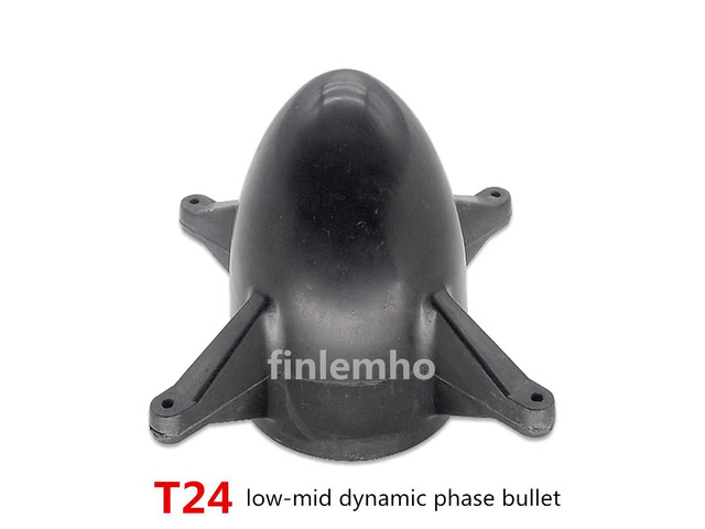 T24 DJ Speaker Phase Bullet Mid-Low Throw Horn Loaded For 12 Inch Woofer Public Address Professional Audio Loudspeaker System