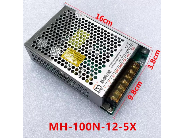Power Supply For MIN HONG 5V3.5A 12V10A 100W MH-100N-12-5X