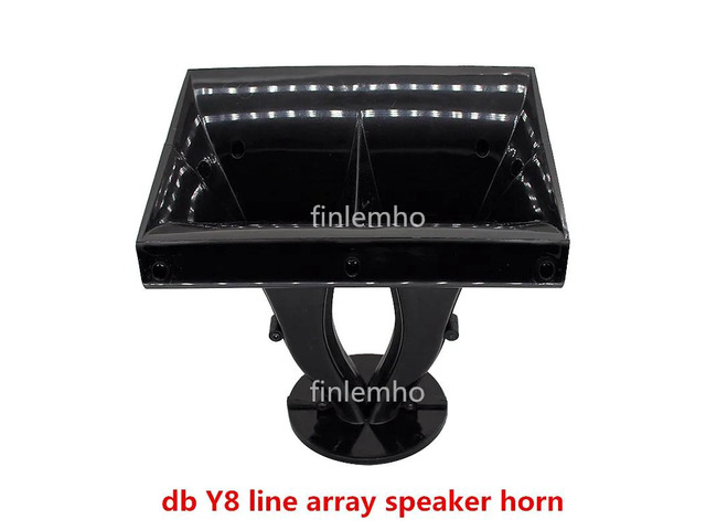 1PC Y8 Line Array Speaker Horn Dispersion 80Â° 1.4 Throat For DJ System Home Theater Car Truck Audio Professional