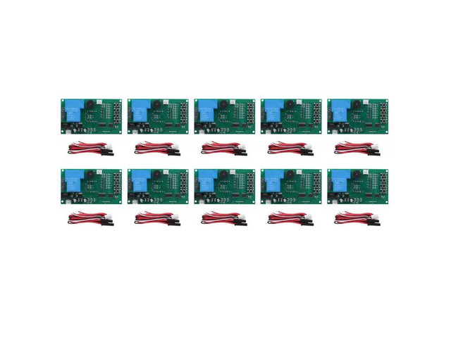 10X Four Digits Time Control Minute Timer Board Arcade Game Coin Acceptor Selector Pump Water Washing Machine