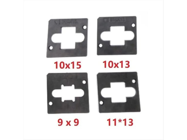 1 Set BGA64 Adapter Burning Seat for RT809H Programmer RT-BGA64-01 V2.0 Socket 4pcs Limiter Frame 2 Bottom Plate