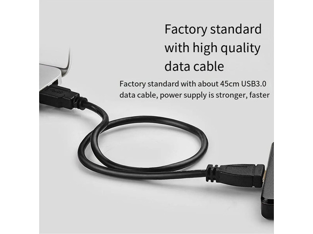 External Mobile Hard Disk High USB 3.0 1TB Storage Hard Disk for Laptop Desktop PC Silver