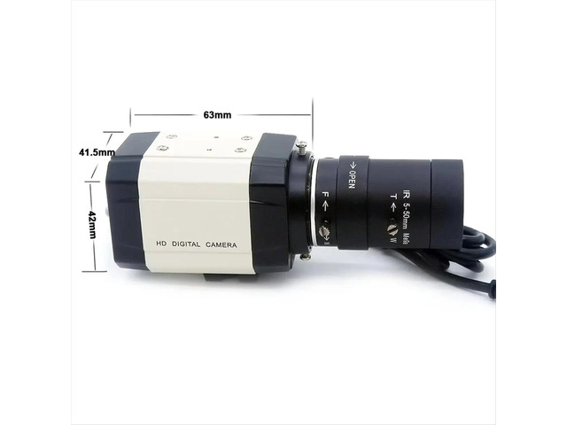 4MP 30fps 2560x1440 High Speed UVC USB Webcam 2.8-12mm Varifocal Zoom Lens