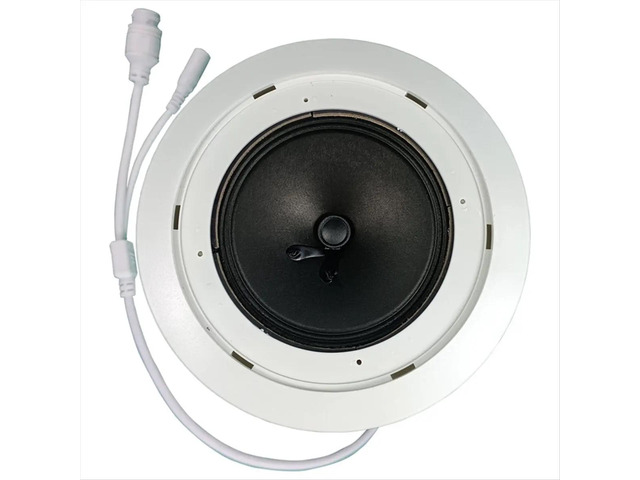 10W Network IP Public Address System Audio ABS Ceiling Speaker POE or DC12V