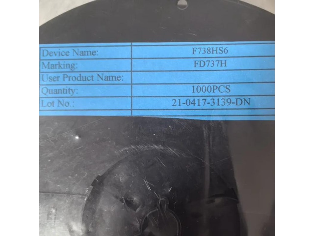 HDF738H-S6 738MHZ 728-748MHZ F738HS6 SAW filter Marking FD737H HDF