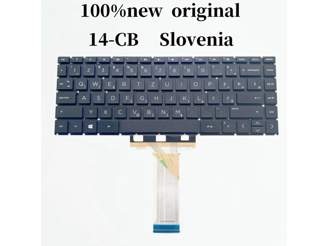 100%SL SV Forstream 14-CB 14-CB011WM 14-CB012DX 14-CB012WM 14-CB164WM laptop keyboard No-backlight