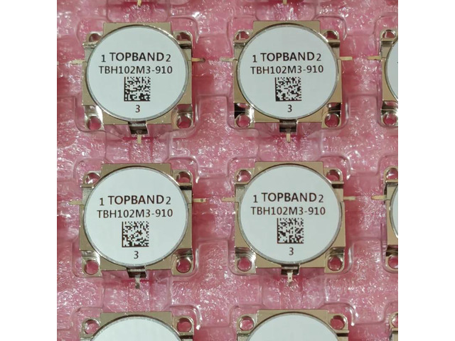TBH102M3-910 860-960MHZ 25*25 Positive RF stripline circulator Isolators