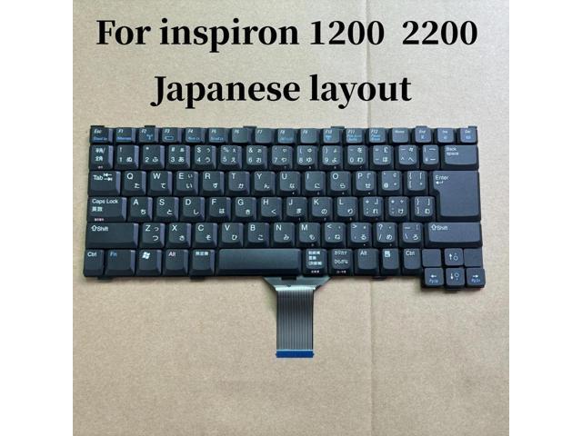 100%Japanese JP For Inspiron 1200 2200 Laptop Keyboard D8912 0D8912