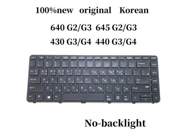 Korean For640 G2 G3 645 G2 G3 440 G3 G4 430 G3 G4 laptop keyboard No-backlight