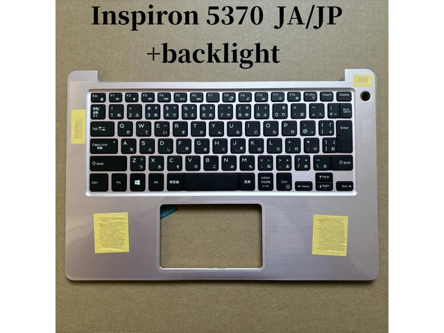 100%JA JP For Inspiron 5370 laptop keyboard Palmrest Assembly TOP cover with backlight 5WXM1 503HT