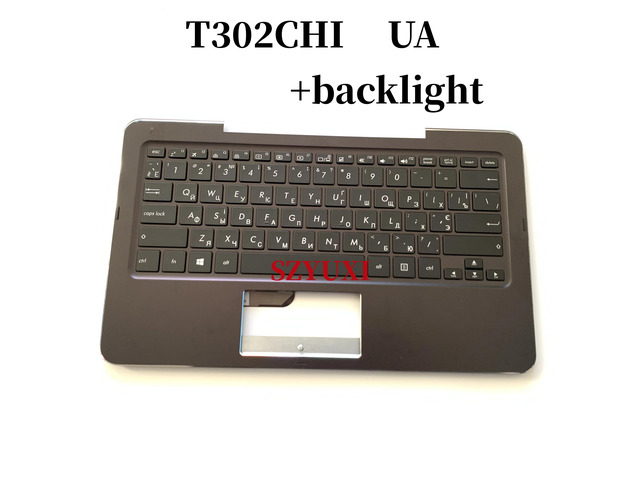 100%UA For T302CHI Backlight Keyboard Palmrest Assembly top cover C case 90NB0B51-R31UA0