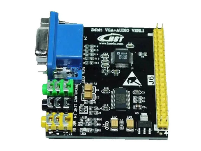 24bit VGA Display Module WM8731 ADV7123 Digital Audio FPGA Control