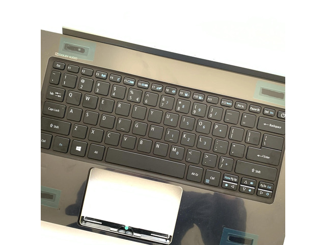 100%US English For Aspire S5-371 S5-371T Keyboard Palmrest TOP Cover W/ backlight 6BGCHN2001