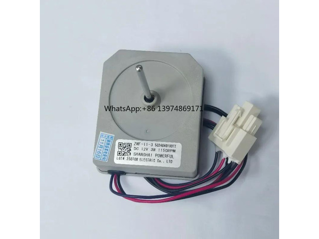 12V 3W Refrigerator Fan Motor Replacement Part Compatible with RFD48052 RFD4805A102A Model 50240401001X Fridge Motor Accessories