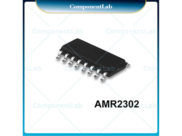 AMR2302 high precision low background noise linear biaxial magnetic sensor chip