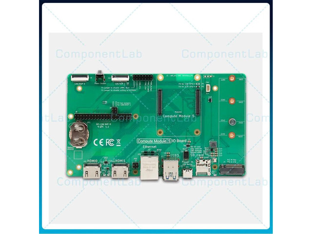 For Raspberry Pi CM5 Computer Module 5 Core Board Embedded IO Expansion Controller