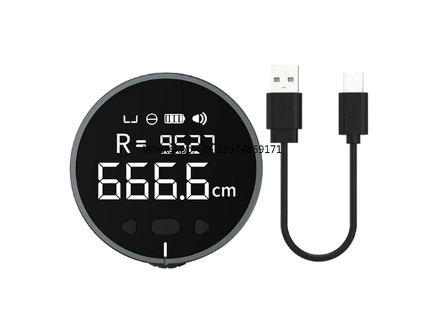 Electronic Ruler LCD Digital Meter Electronic Tape Measure Low Power Consumption Ruler Curved Irregular Object Measuring Ruler