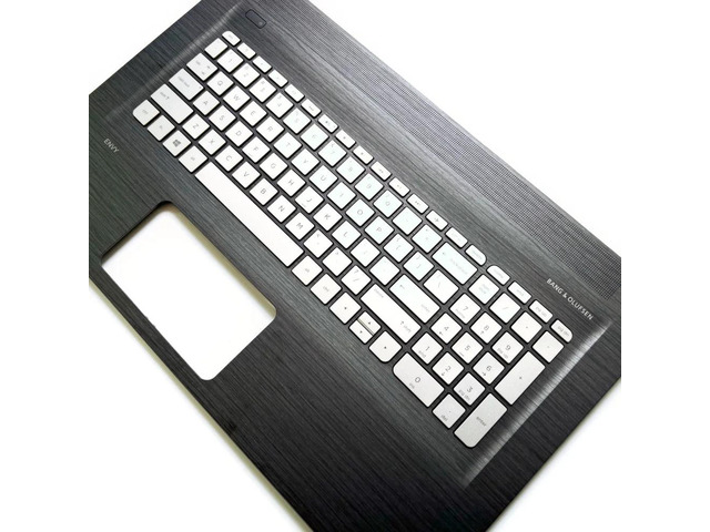 100%US English For17-N 17T-N M7-N laptop keyboard Palmrest Assembly Top cover with backlight 818093-001