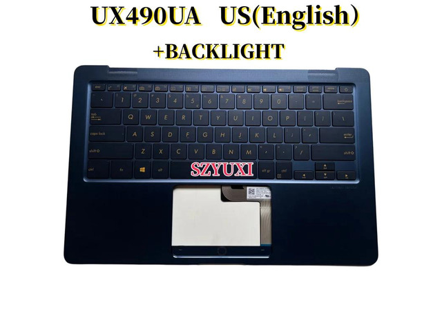 100%USEnglish For UX490 UX490UA Laptop Keyboard with Backlit 90NB0EI1