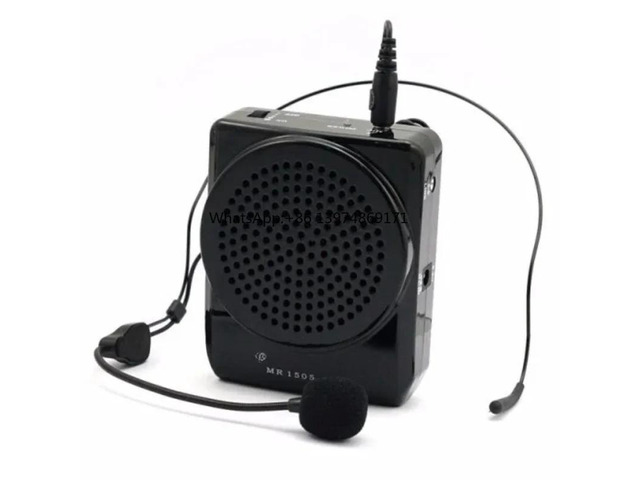 12W Aker MR1505 Waistband Loud Voice Booster Amplifier Speaker for MP3