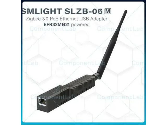 For SMLIGHT SLZB-06M Zigbee 3.0 to Ethernet USB WiFi Gateway with PoE Coordinator