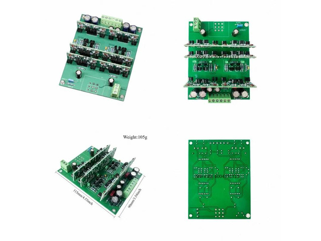 Hi-End Preamp Finished Board HDAM-SA3 Current Feedback Circuit DC 15V-22V HiFi Audio Preamplifier Module