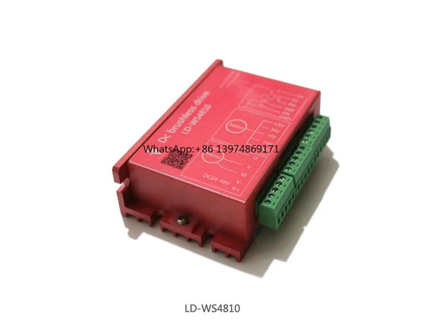 1PC LD-WS4810 Brushless Motor Driver CNC Engraving Electromechanical Spindle Driver Brushless DC Drive