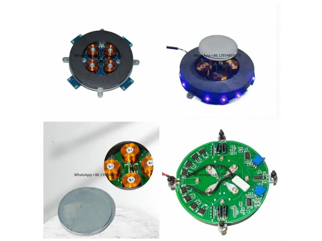 Magnetic Levitation Module 500g Load Suspension Display Core Simulation Circuit with LED Power Supply