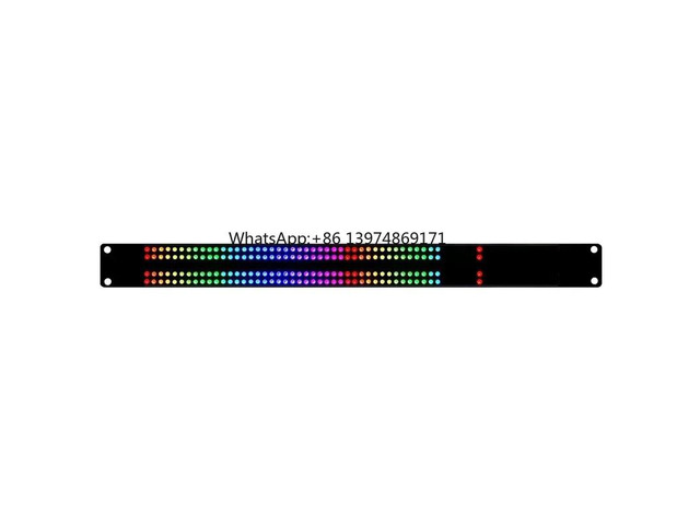 240 RGB Colorful 4-Row Cabinet style High Brightness LED Atmosphere Melody Rhythm Display Light