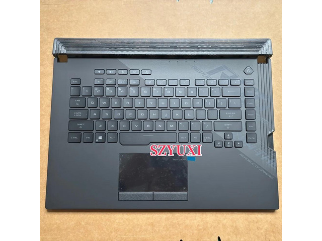 100%US English For G532 G532LWS laptop keyboard Palmrest Assembly TOP cover C case backlight LIGHTING TP 90NR02T1