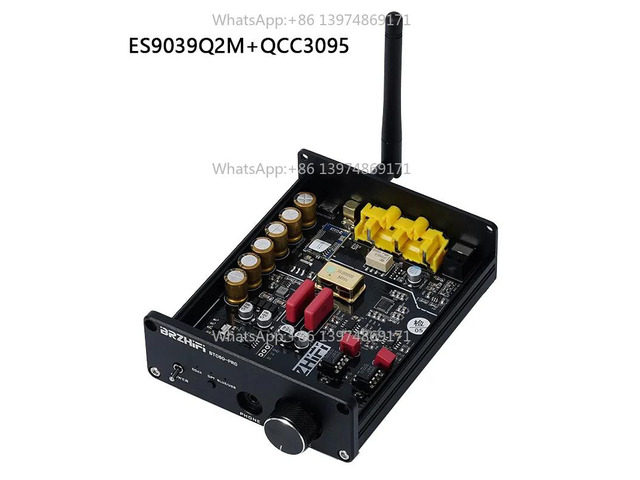 ES9039+QCC3095 Bluetooth Digital Decoding USB-PC / Coaxial / Optical Input 24bit 192K LDAC