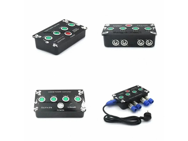 DMX Stage CO2 Jet Column Controller Electric Control Console CO2 Gas Column Effect Control Switch For Stage Show