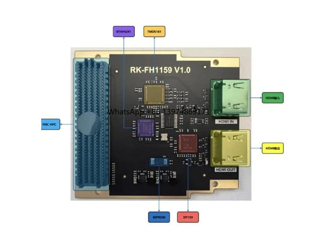 FPGA 4K HDMI video input and output module HPC FMC daughter card development board FH1159