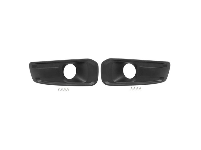 Fog Light Cover Lamp Bezel Trim PC3Z17C755CA PC3Z-17C754-AA 1 Pair Front Bumper For Ford F-250 F250 Super Duty 23-27