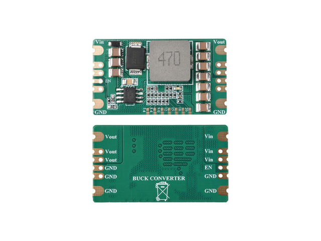 5A Adjustable Step-Down Power Module DC 5-60V to 5-20V Buck Converter Low Noise High Efficiency Stable for DIY Electronics
