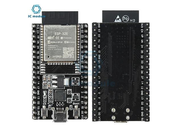 ESP32-DevKitC-32E Development Board Module ESP-32E 4Mb CP2102 Driver Chip Micro USB ESP32 Development Board