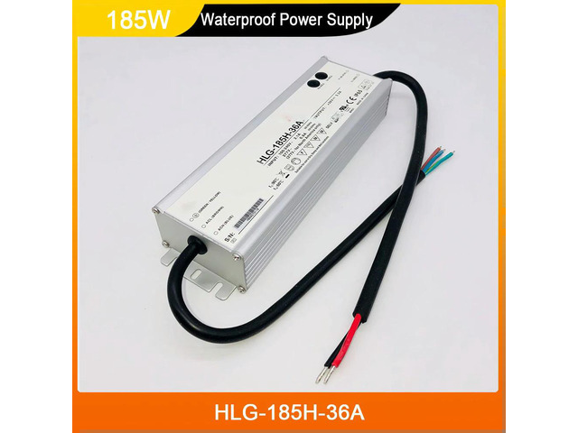 HLG-185H-36A 185W 36V5.2A Waterproof Power Supply LED Street lamp PSY