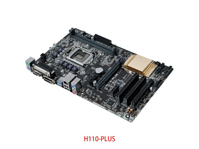 H110-PLUS Desktopr Motherboard H110 LGA1151 32GB DDR4 2133 MHz USB 3.0